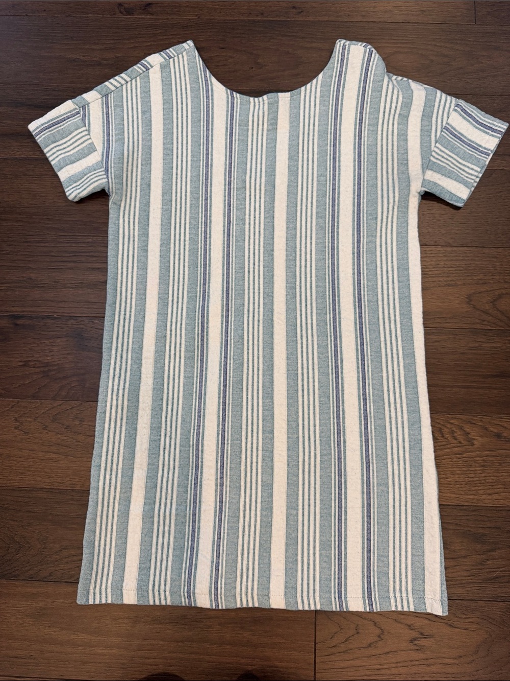 Zara Trafaluc Striped Short Sleeve Shift Dress Size Small - C22-045
